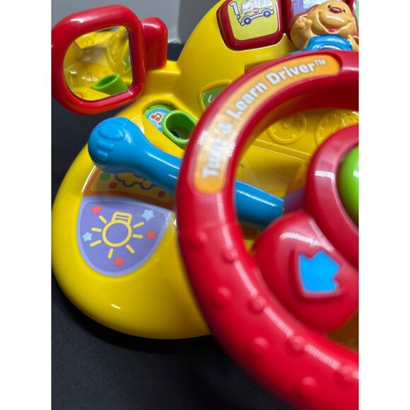 Vtech Turn & Learn Driver Toy With Lights & Sounds - Picture 6 of 10